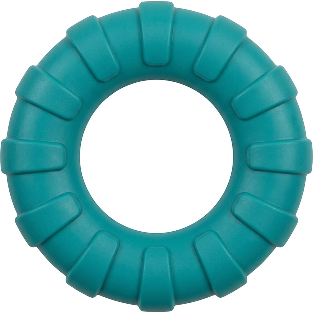 Zlos Textured TPR Fetch Ring 15 cm Teal - Product view